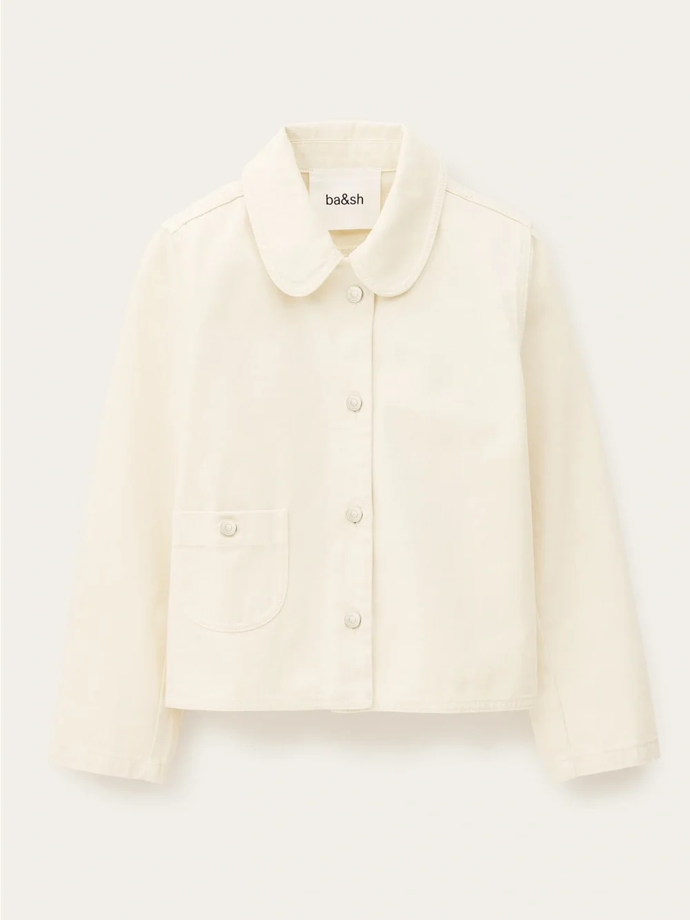 ba&sh etiny white jacket